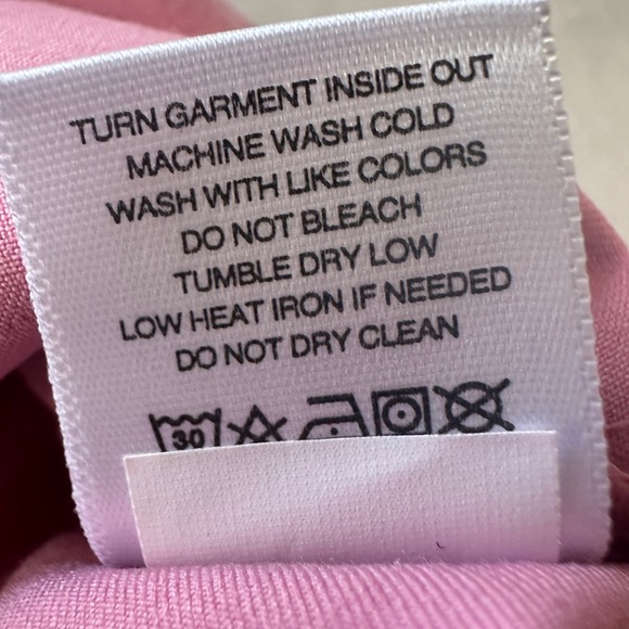 FIGS Women's Large Casma Three-Pocket Scrub Top Blush Pink FW1100 V-Neck NEW - Picture 9 of 10